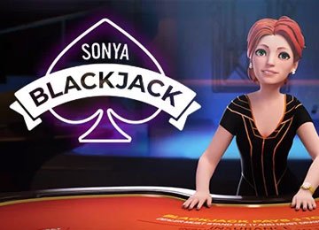Sonya Blackjack spel bij Zebet casino